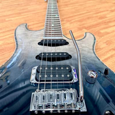 🔥2024🔥 Ibanez SA360NQM Black Mirage Gradation HSS Electric Guitar~ MINT! image 4