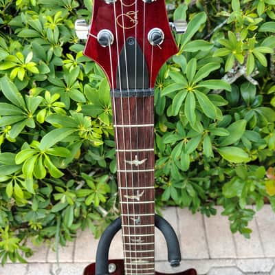 PRS Singlecut Trem 10 Top Birds Black Cherry Pre-Lawsuit Model *UNPLAYED* 2003 image 7