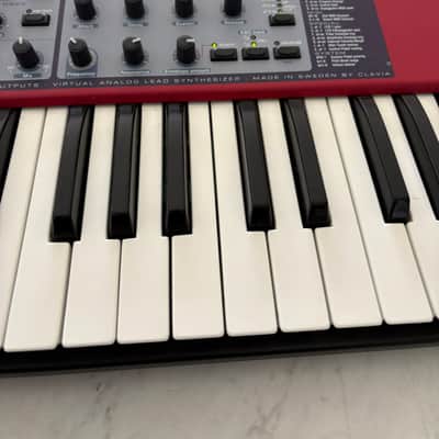Nord Lead 2X 49-Key 20-Voice Polyphonic Synthesizer 2003 - 2013 - Red image 4