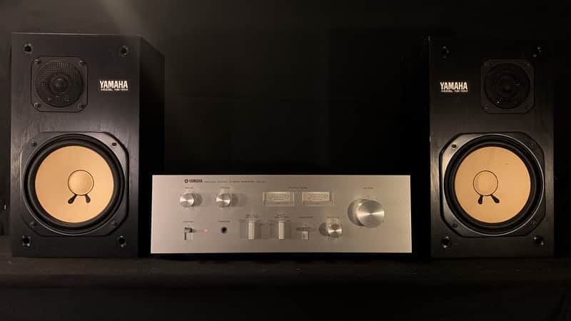 Yamaha NS-10M + Amp Yamaha CA-410, 1980s Amplifier + Matching