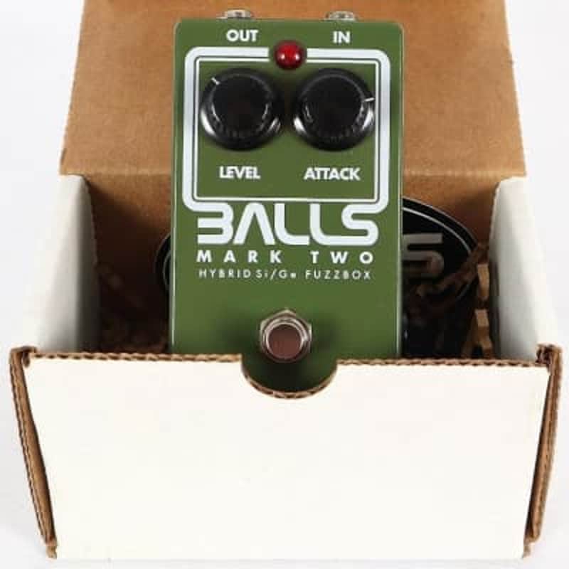 Balls Effects Mark Two Hybrid Si/GE Fuzz Fuzzbox Electric Guitar Effect Pedal *Recently Discontinued* image 1