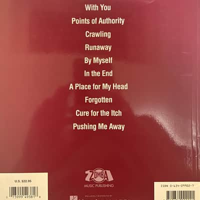 Linkin Park - Hybrid Theory - Guitar tab / tablature Book image 2