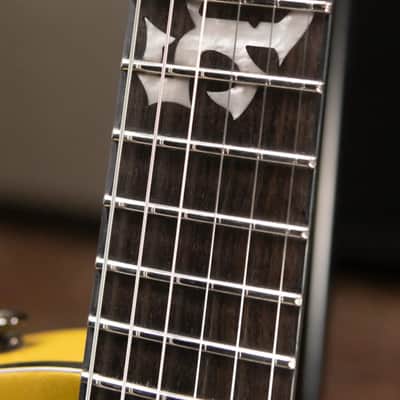ESP LTD EC-2025 50th Anniversary Electric Guitar - Metallic Gold with Hardshell Case - Demo image 10