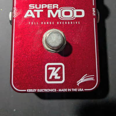 Keeley Super AT Mod Andy Timmons Signature Overdrive 2023 - Present - Red image 1