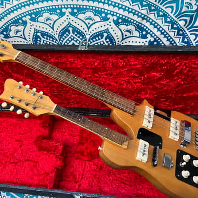 Vintage Carvin Double-neck Bass/Mandolin -A Supersonic Sixties Space Race with George & Jane Jetson image 12