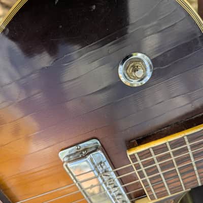 Kay Jazz gutar 1960's - sunburst image 6