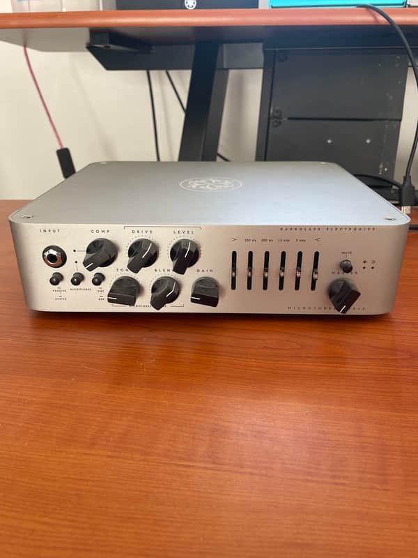 Darkglass Electronics Microtubes 900 V2 900-Watt Bass Amp Head 2019 - Present - Silver image 1