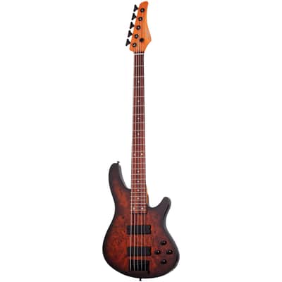 C-5 Standard Tobacco Burl Schecter image 3