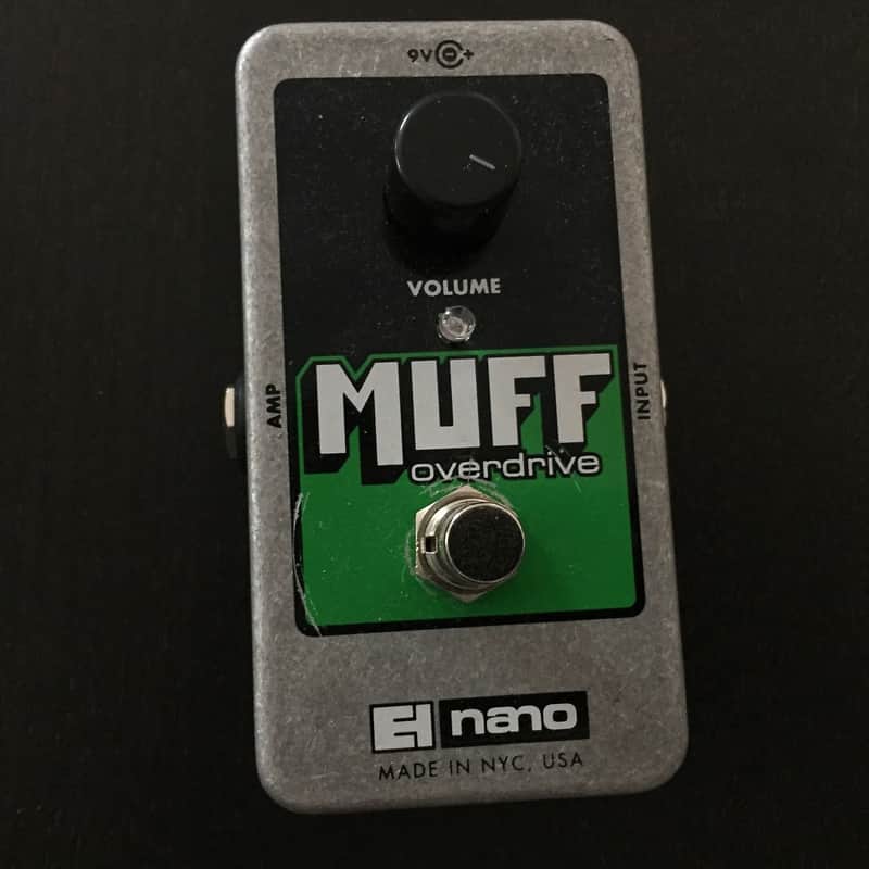 （中古美品）ELECTRO-HARMONIX NANO L MUFF Electro-Harmonix Nano Muff Overdrive Pedal | Reverb