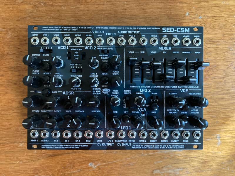 Rides In The Storm SED-CSM Discrete Analog Synth Voice image 1