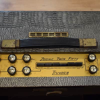 Selmer Zodiac Twin Fifty 1964 - Croc skin image 10