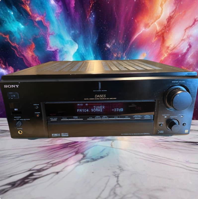 Sony STR-DA5ES AM/FM/Dolby Digital/DTS receiver Tested/Cleaned W/ Remote Bundle!