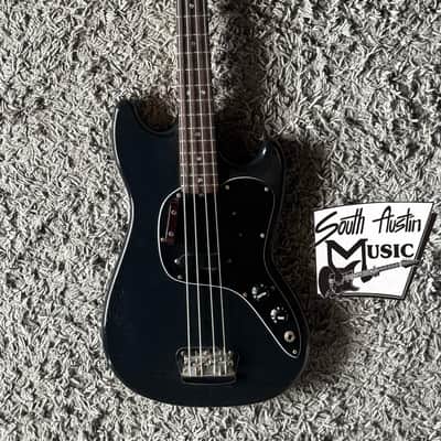Fender Musicmaster Bass 1975 - 1981 - Black image 1