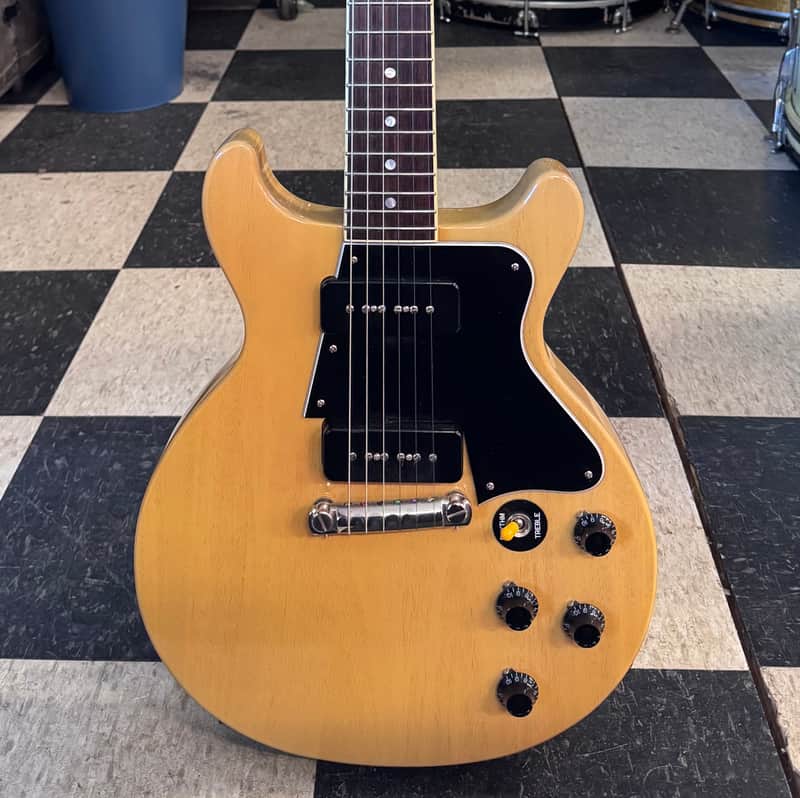Epiphone Inspired By Gibson Custom ‘60 Les Paul Special - TV Yellow image 1