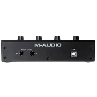 M-Audio M-TRACK DUO 2-Ch USB Audio Recording Interface w Preamp & Phantom Power image 4