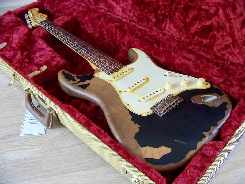 TPP John Mayer "BLK1" Black One Fender American 60's Re-issue Stratocaster Tribute Relic 'Big Dippers'