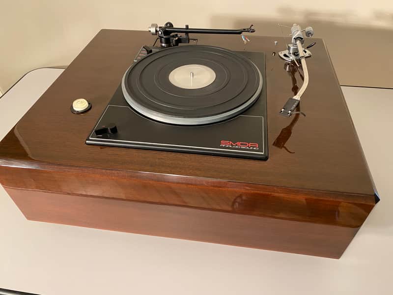 Lenco L75 SMDA Brown Turntable image 1