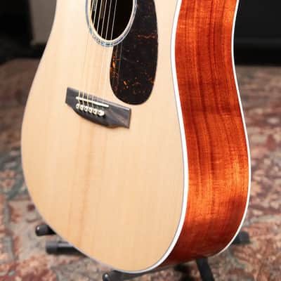 Martin DC-13E Modern Dreadnought Acoustic/Electric Guitar - Spruce/Koa with Gig Bag image 11