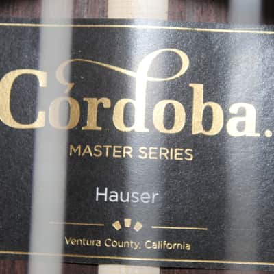 Brand New Cordoba Master Series Hauser Model Nylon String Classical Guitar - Made in USA image 6