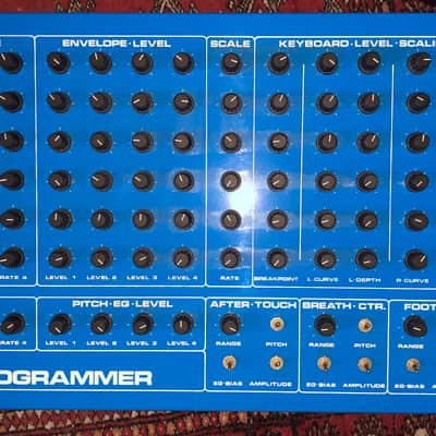 Jellinghaus DX Programmer for Yamaha DX-7 1984 blue image 3
