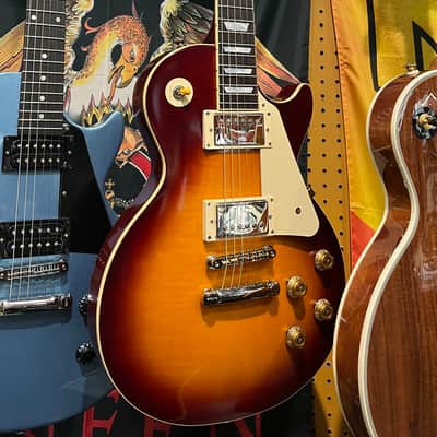 Epiphone "Inspired by Gibson Custom" '59 Les Paul Standard 2024 - 2025 - Tobacco Burst With OHSC Hard Case