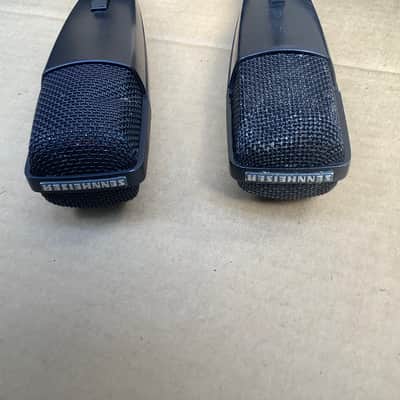 2 x Sennheiser MD 421-U 4 Dynamic Microphone / nice set great for stereo / vintage Made in Germany - Black image 8
