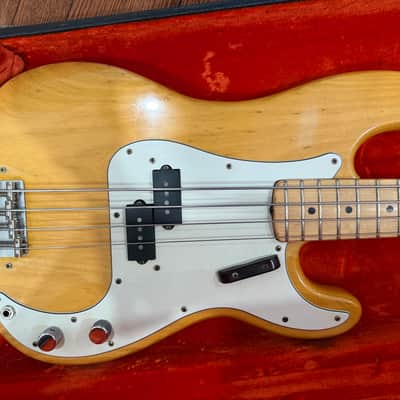 1972 Vintage Early CBS Fender Precision Bass Pbass - Natural image 2