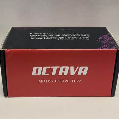 Pigtronix Octava Micro Octave Fuzz 2010s - Red image 1