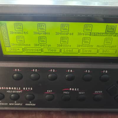 E-MU Systems E5000 Ultra Rack mount 64-Voice Polyphonic Sampler - with 128GB ZuluSCSI USB-C 2026, 128GB Internal SSD, 128MB Sound Memory (1999) image 9