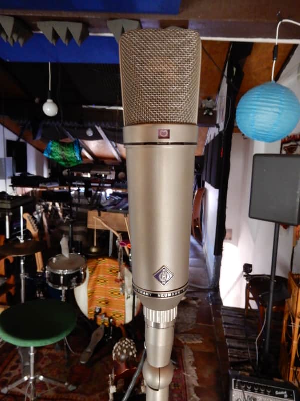 Neumann U 87 Microphone Vintage early 1970s Heavenly Sounding image 1