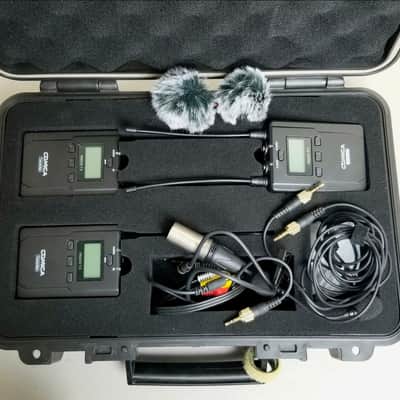 Comica CVM-WM200(A) Dual Wireless Lavalier Mic Set (double packs/mics) image 2