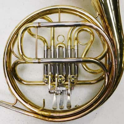 Yamaha YHR-313 French Horn, Japan, with Yamaha case and MP, Good Condition image 10
