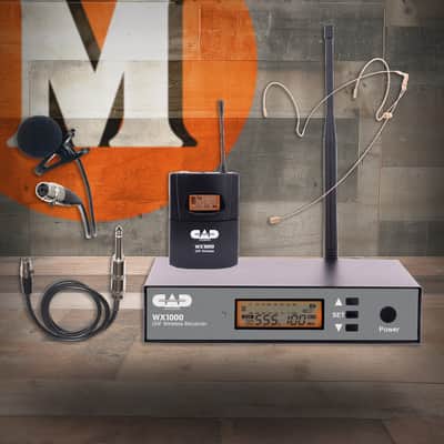 CAD WX1000BP UHF Wireless Body Pack Microphone System (WX1000BP-U) image 1