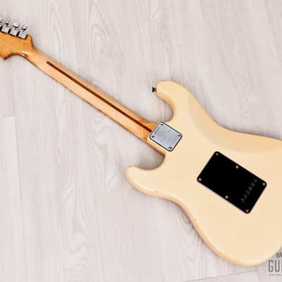 1980 Fender Stratocaster 25th Anniversary Model Vintage Guitar Pearl White w/ Case image 12