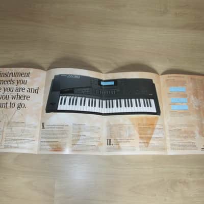 Roland Synthesizer Literature Package (with D-70)  - Brochure/Catalog - Rare image 11