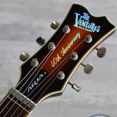 2001 Aria VM-2001 "The Ventures" 40th Anniversary Limited Edition Model (Sunburst) image 2