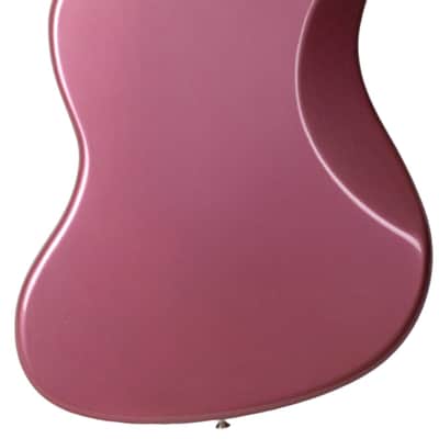 New Fender Custom Shop '63 Jaguar Deluxe Closet Classic Aged Burgundy Mist Metallic #CZ577929 image 4