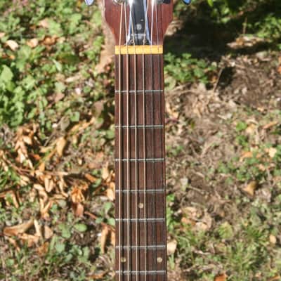 Yamaha FG 150 Red Label 000size Guitar Circa 1968 Natural+Chip Board case image 4