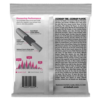 Ernie Ball Regular Slinky 5-String Flatwound Electric Bass Strings - 45-130 Gauge image 2