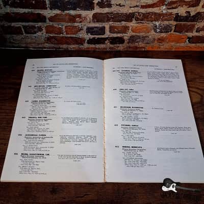 American Federation of Musicians - List of Locals - Directory - Nashville Industry Insider (1987) image 5