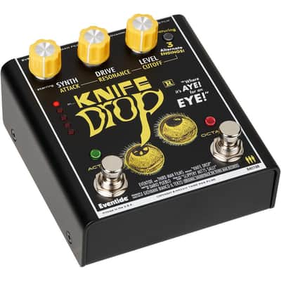 Eventide Knife Drop Knife Drop is a sub-octave fuzz with analog-style synth effects pedal image 2