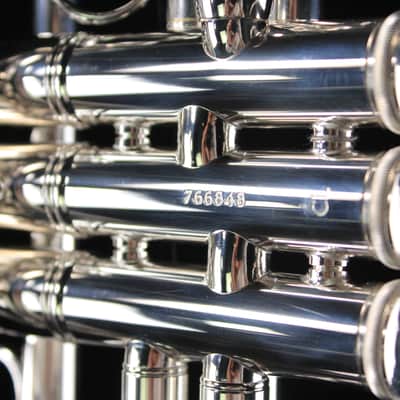 Bach C180SL229PC Stradivarius Philly Professional Model C Trumpet 2010s - Silver-Plated image 6