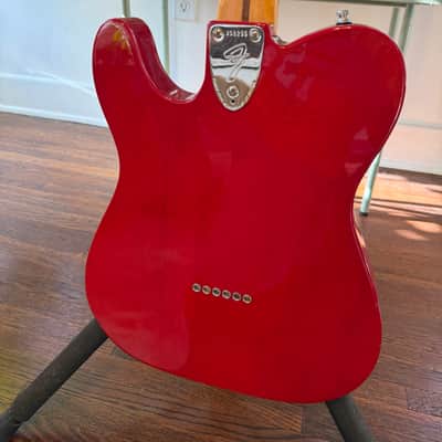 Fender American Vintage "Thin Skin" 1972 Telecaster Custom 2018 - Transparent Crimson Red with Lollar Pickups image 9