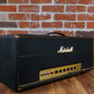 Marshall JMP 1959 Super Lead 2-Channel 100-Watt Guitar Head 1973 w/ Master Mod image 2