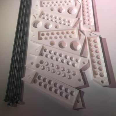 3Dsynth 4-Tier Horizontal Korg Volca Stand image 7