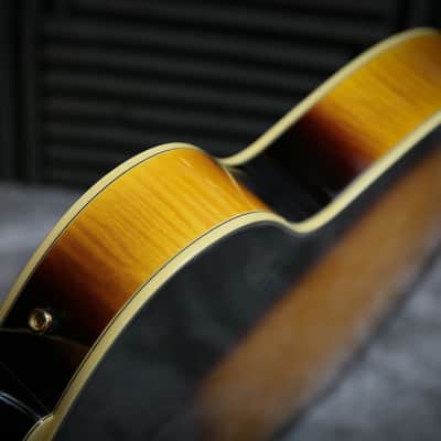 Epiphone Joe Pass Emperor II Sunburst Made in Korea image 8