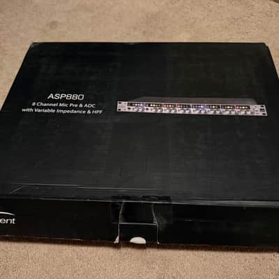 Audient ASP880 8-Channel Microphone Preamplifier and A/D Converter 2010s - Silver image 3