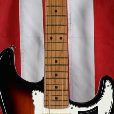 Fender Player Stratocaster with Roasted Maple Neck - 2-Tone Sunburst image 4