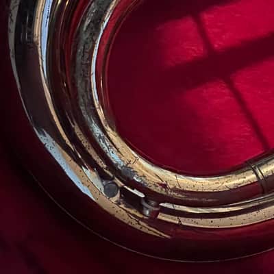 King 627 Baritone Horn – 1930s Pre-War – Upright Bell – H.N. White USA image 8