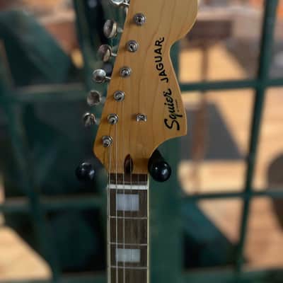 Squier Classic Vibe 70s Jaguar SS Electric Guitar in Surf Green w/ Trem Arm image 8